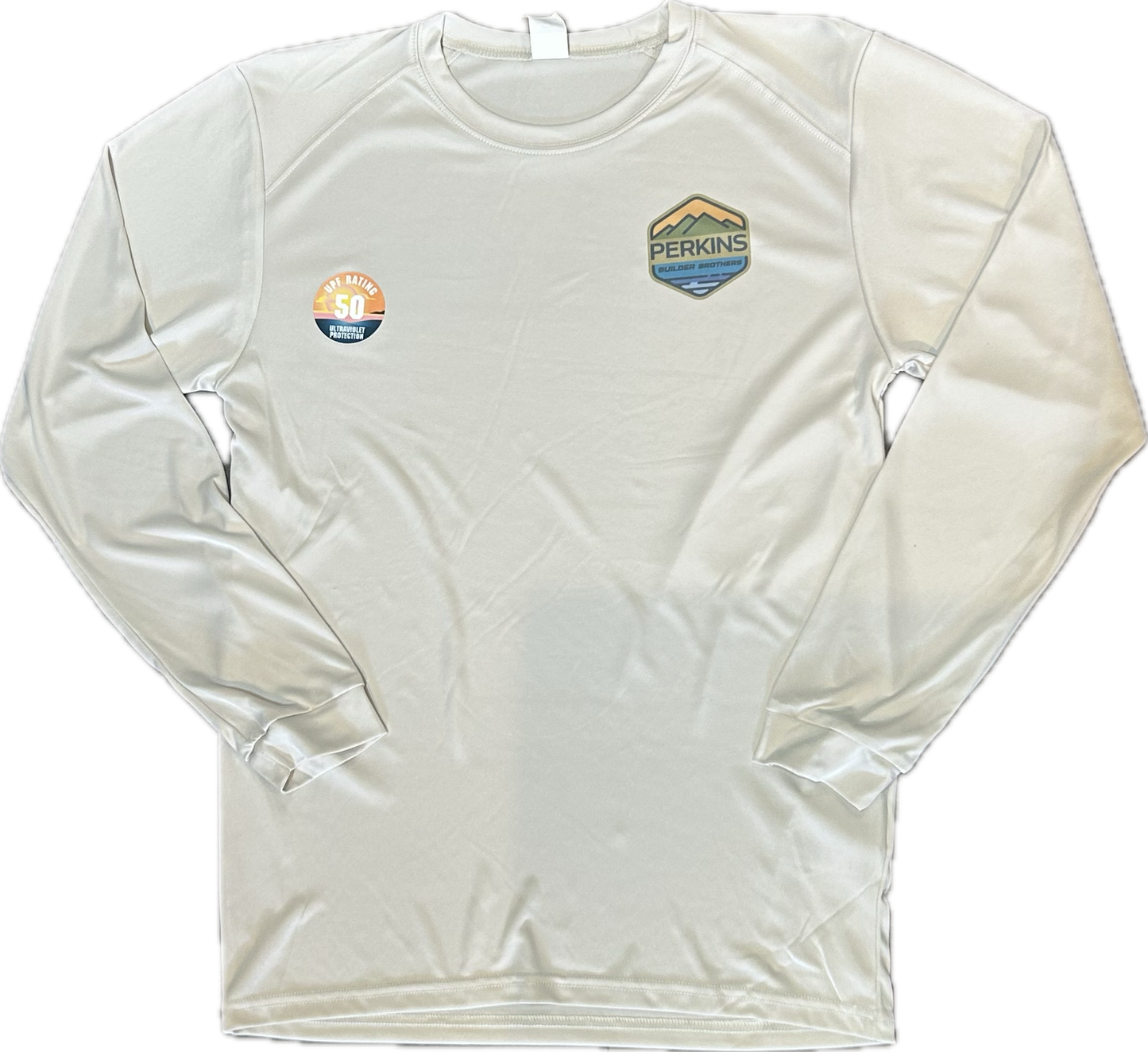 UPF 50+ Long Sleeve No-Sun Shirt - Sand - Outdoor Hammer