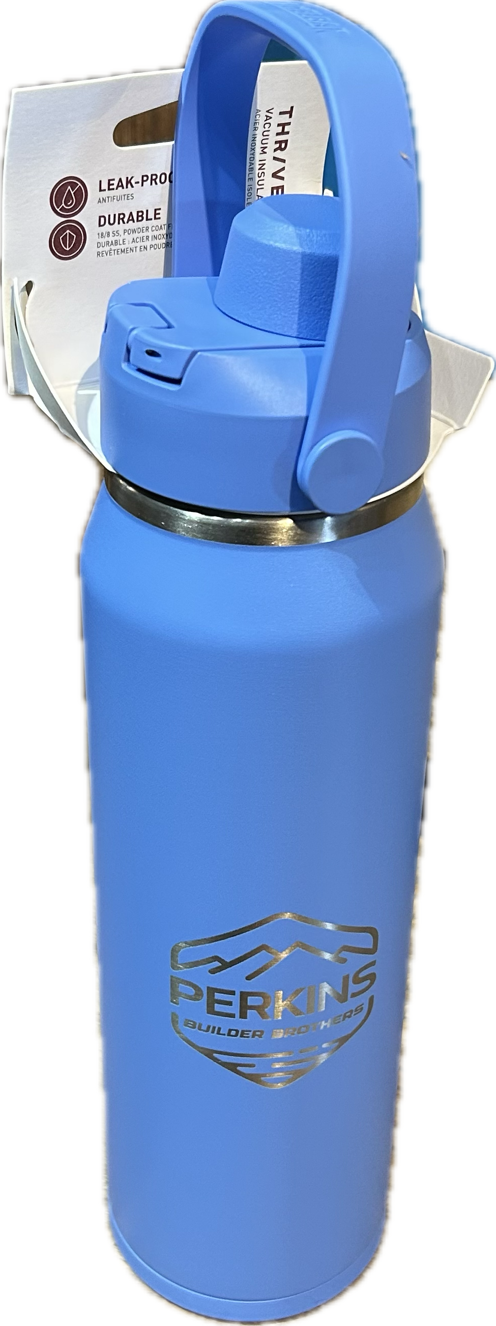 Botella de agua Camelbak Chute Mag de 32 oz - Logotipo de Perkins Builder Brothers