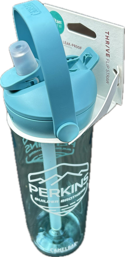 Camelbak 20oz Thrive Flip Straw - Perkins Builder Brothers Water Bottle