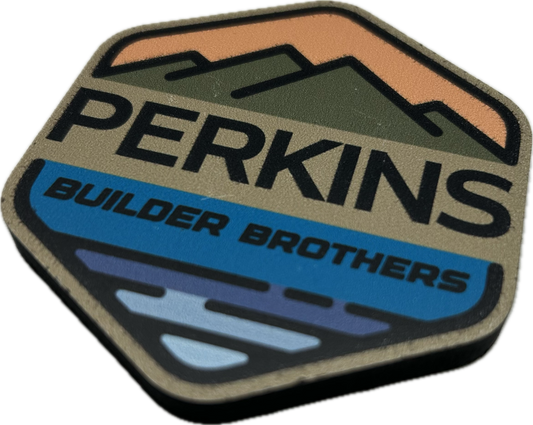 Full Color Patch Logo Magnet - Perkins Builder Brothers