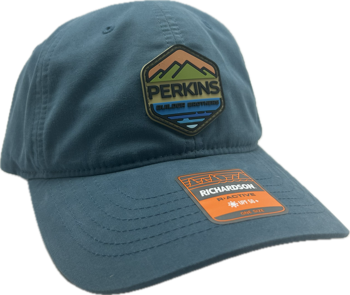 Parche de goma a todo color Perkins Builder Brothers