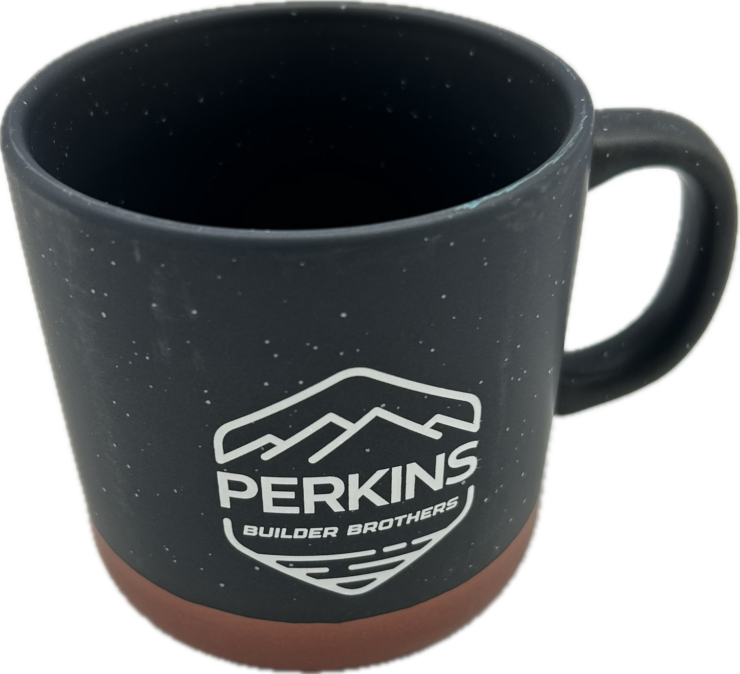 14oz Red Clay Coffee Mug - Perkins Builder Brothers Logo