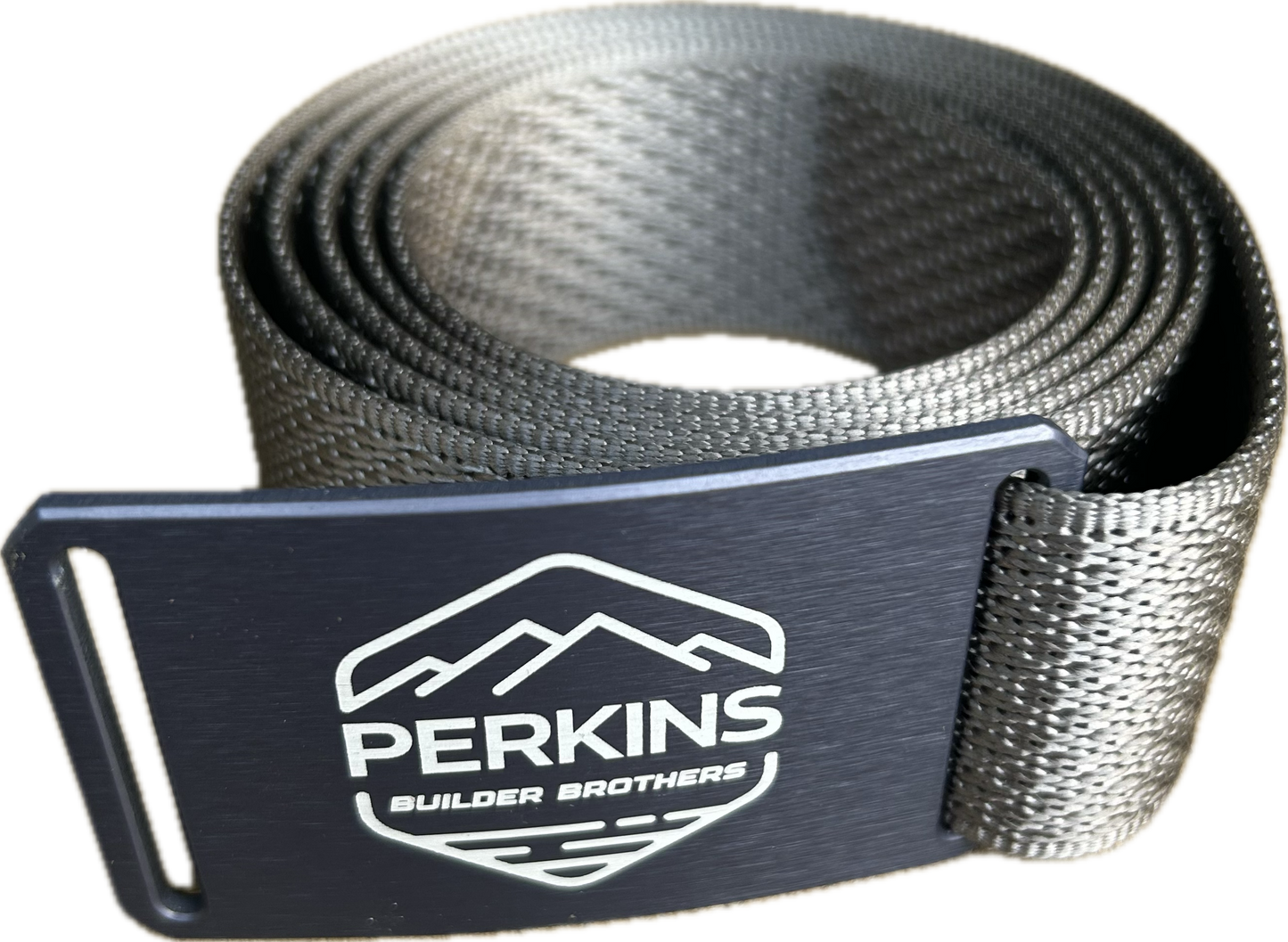 GRIP6 Belt - Perkins Builder Brothers Logo