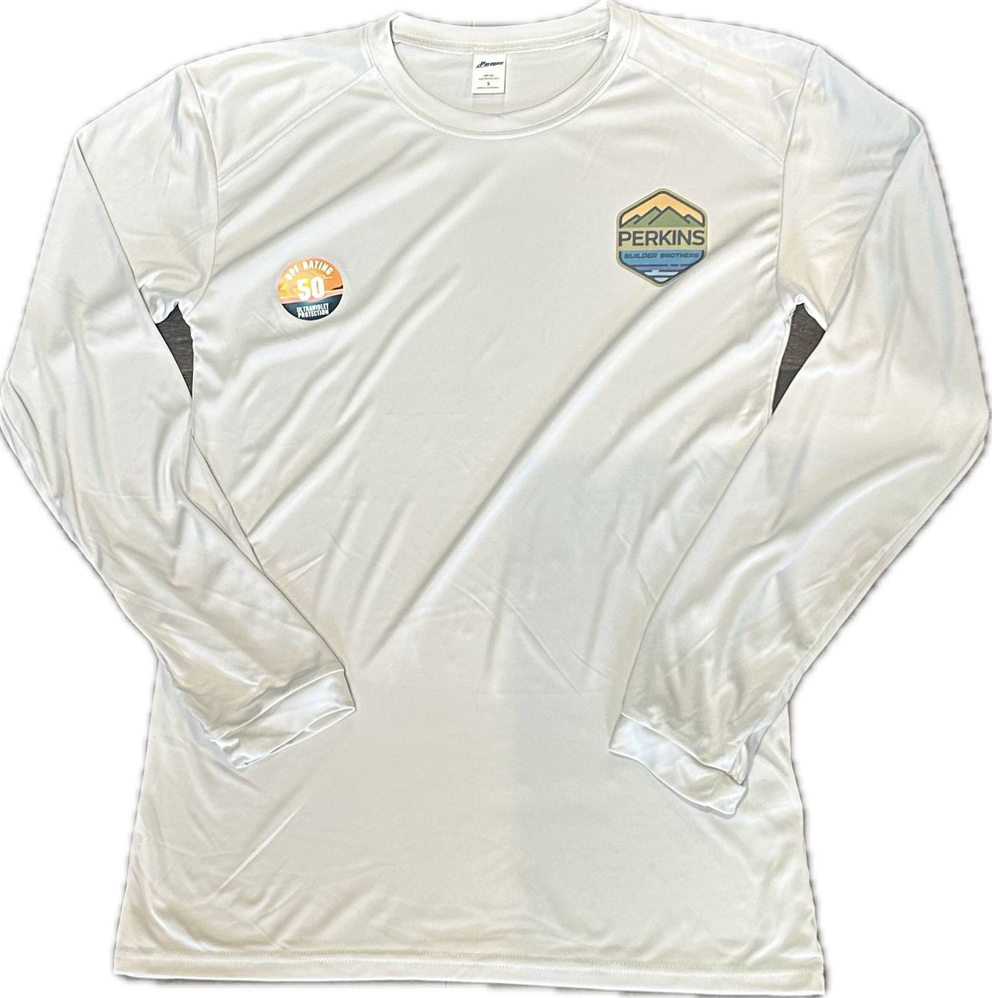UPF 50+ Long Sleeve No-Sun Shirt - Aluminium - Speed Square Mountians