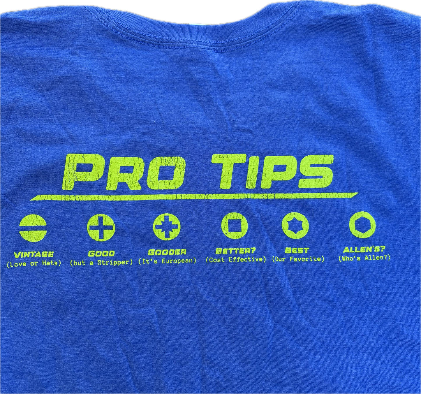 Camiseta para hombre - Alcachofa - Logotipo desgastado de Perkins Builder Brothers