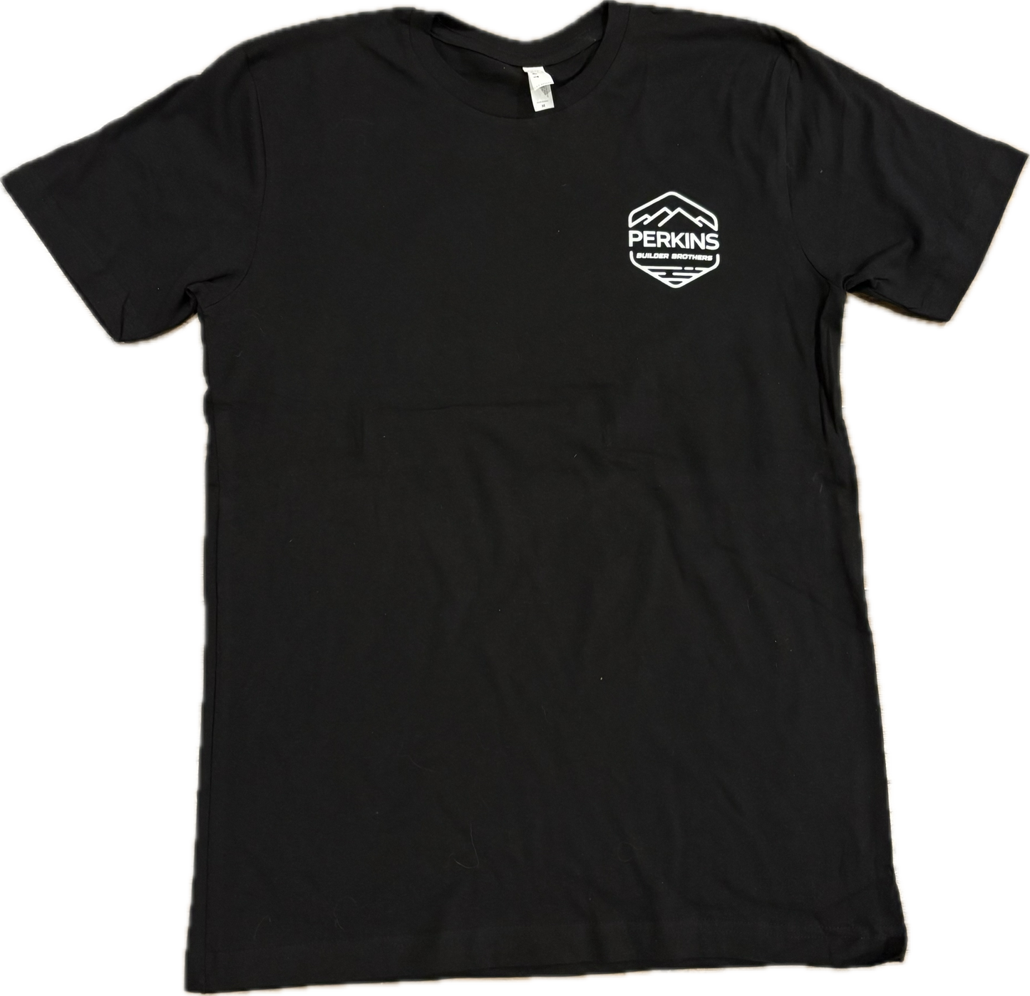 Camiseta para hombre - Alcachofa - Logotipo desgastado de Perkins Builder Brothers