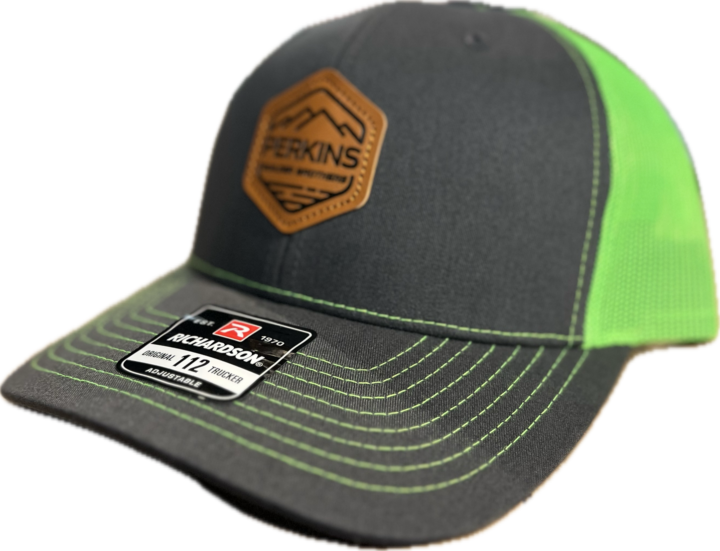 Sombrero con parche de cuero Perkins Builder Brothers